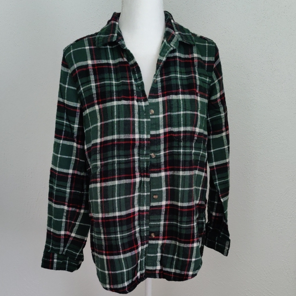 American Eagle Ahh-mazingly Soft Flannel Plaid. Boyfriend Fit.